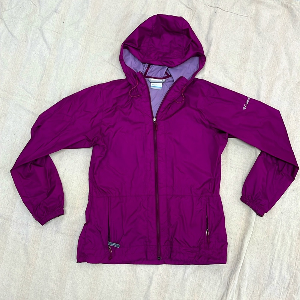 Columbia Hooded Windbreaker Jacket
